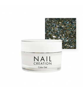 Glitter Gel - Silver - 5 ml
